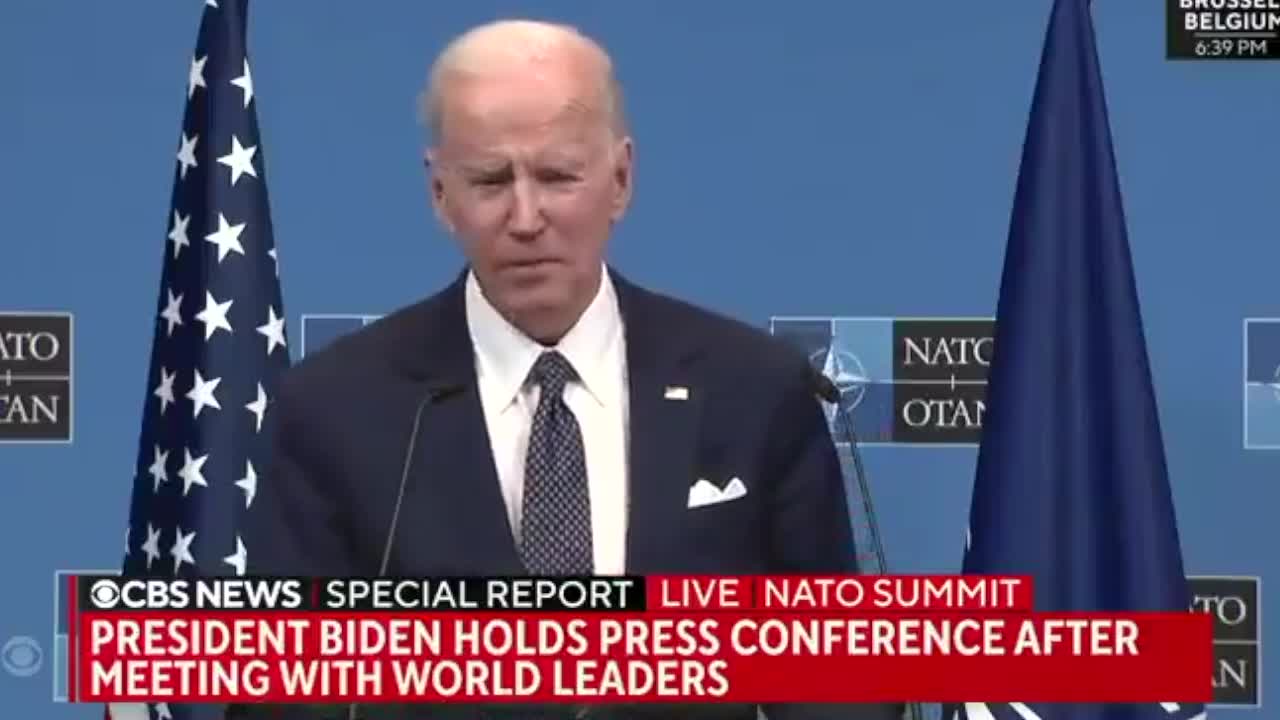 BIDEN: Food shortages are real and they are coming soon!