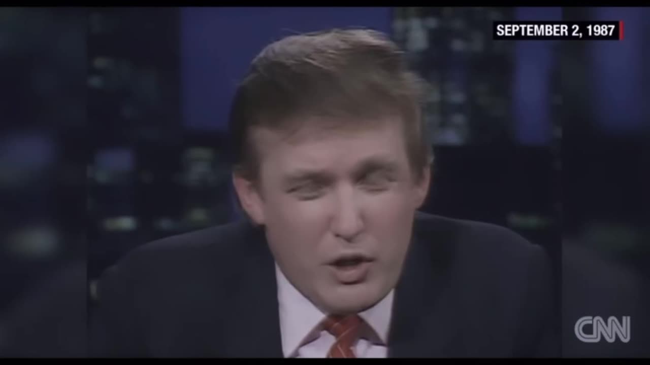 Trump in 1987