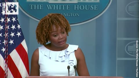 Even the White house Press Corps are starting to wake up Karine Jean Pierre WRECKED