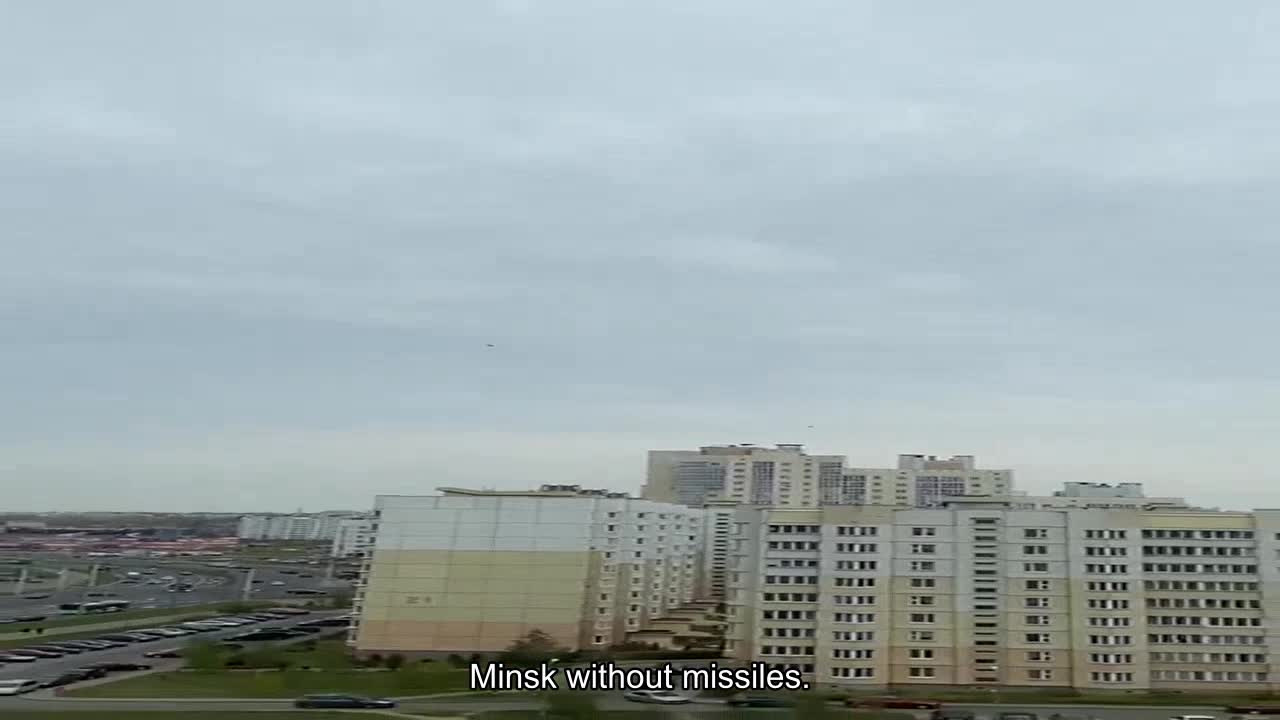 MiG-31 over Minsk. Today, the Russians raised at least three MiGs, which are carriers of hypersoni