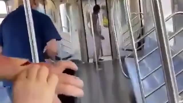 JUST ANOTHER DAY ON THE NEW YORK CITY SUBWAY