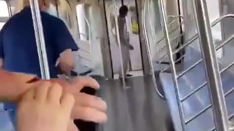 JUST ANOTHER DAY ON THE NEW YORK CITY SUBWAY