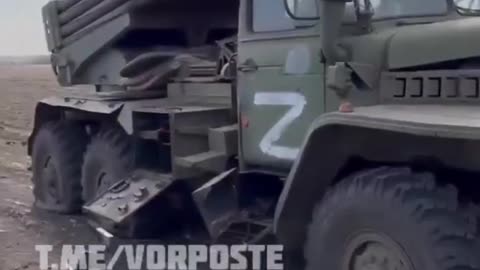 Russian MLRS lying dead | Russia-Ukraine war | #shorts