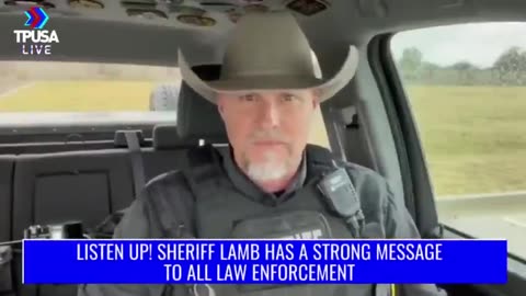 A SHERIFF IN ARIZONA HAS A STRONG MESSAGE FOR THOSE IN LAW ENFORCEMENT
