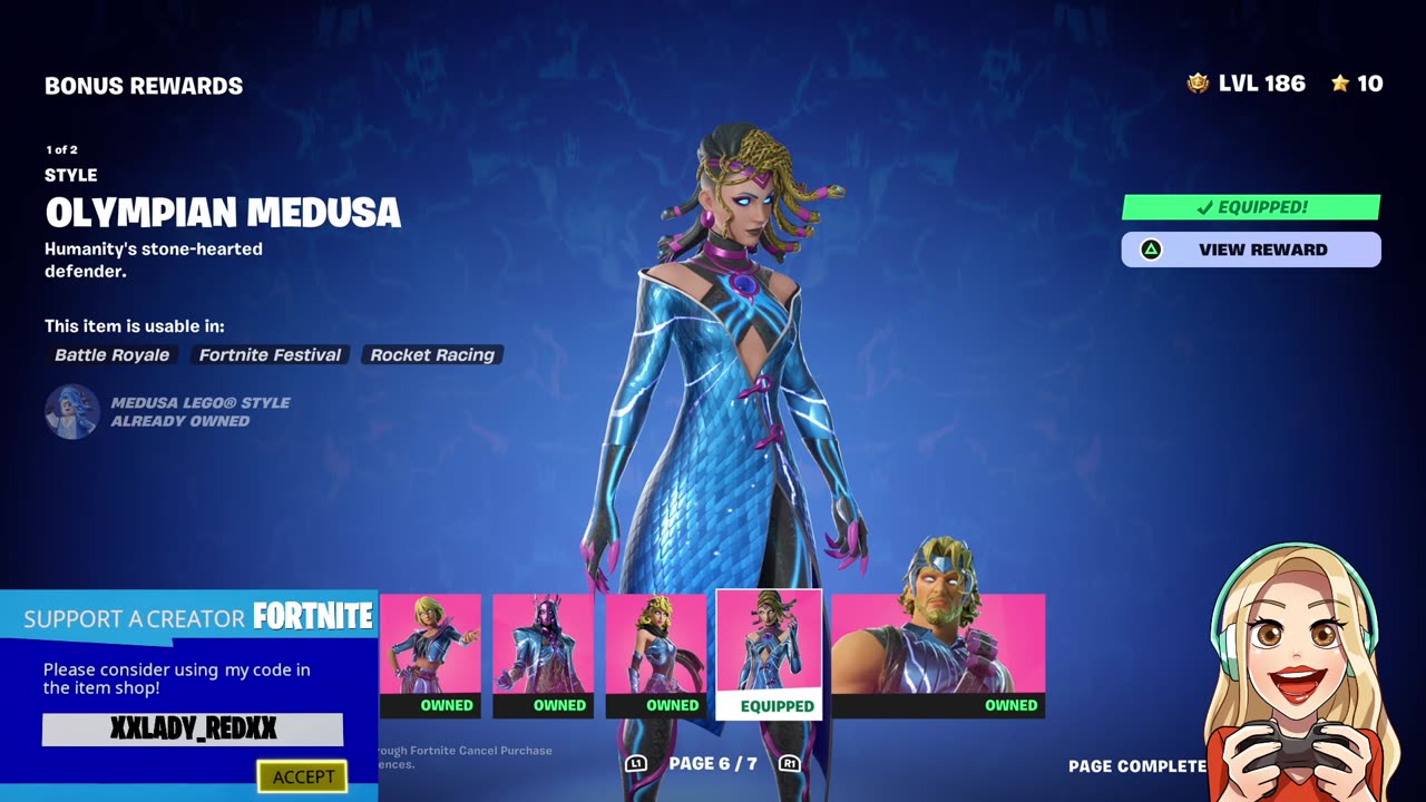 Olympian Medusa-Fortnite
