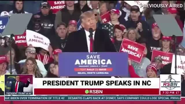 Donald Trump: VOTE! “We’re Going to Make Sure it Counts from Another Standpoint too!”