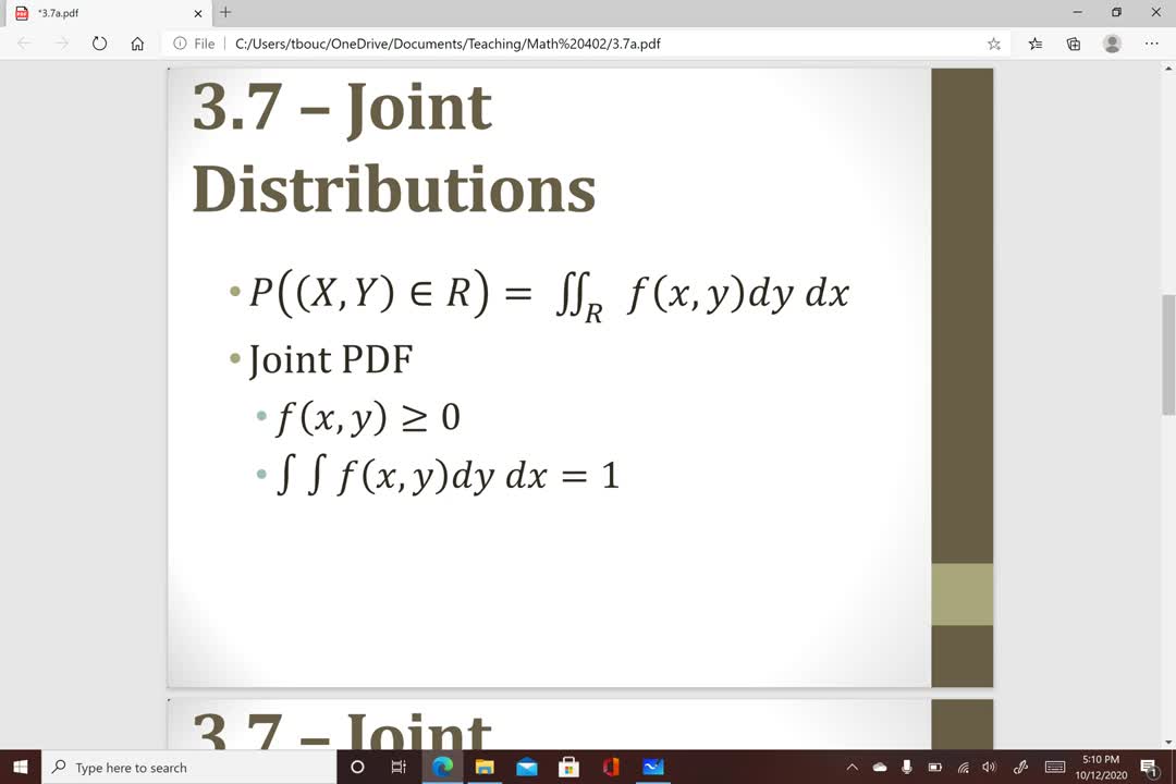 MATH 402 LM 3.7b