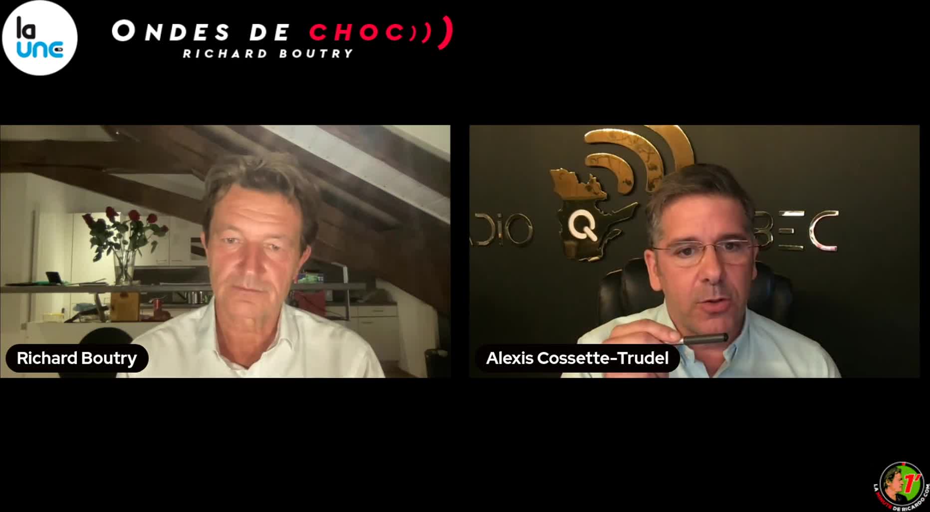 ONDES DE CHOC_1 - invité Alexis COSSETTE