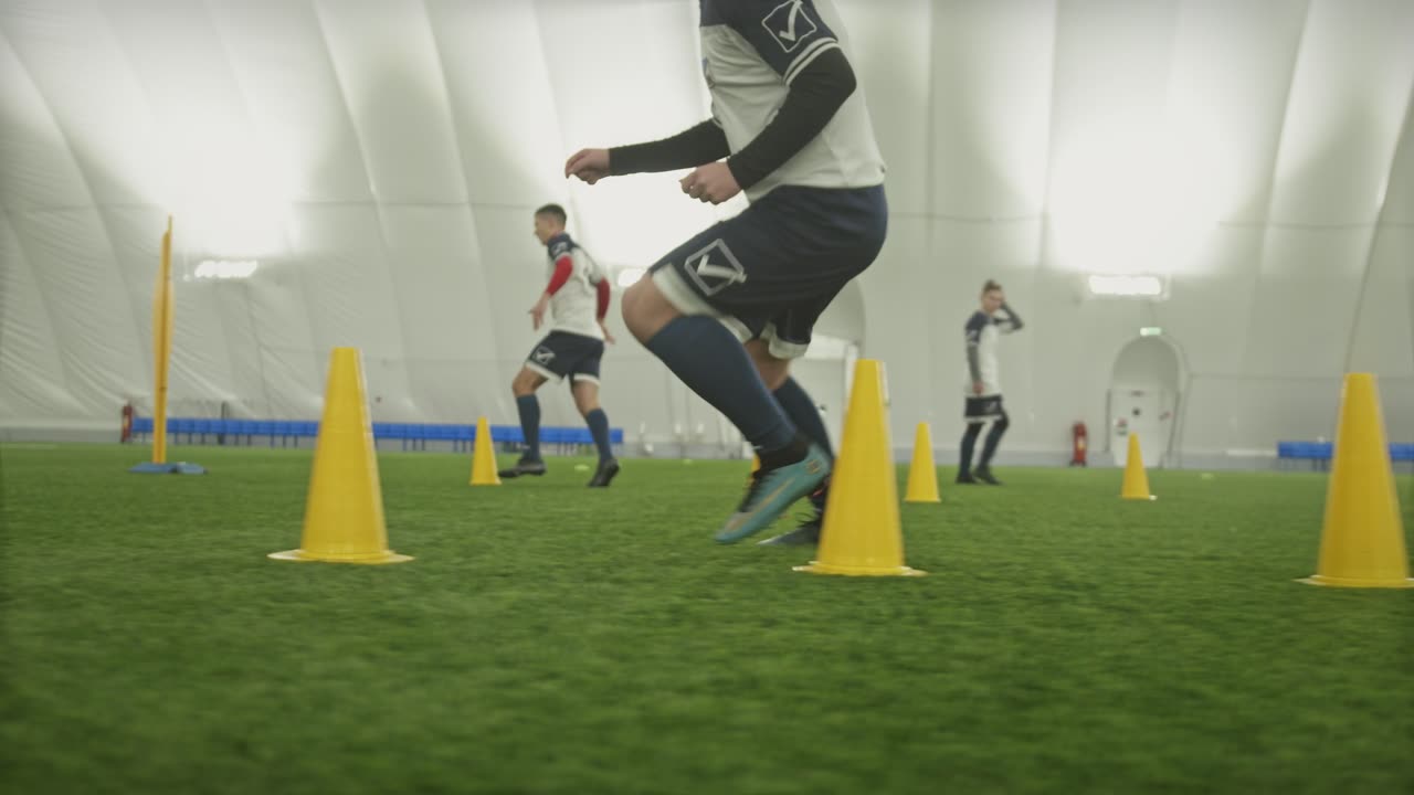 Advanced Soccer Players Training Session