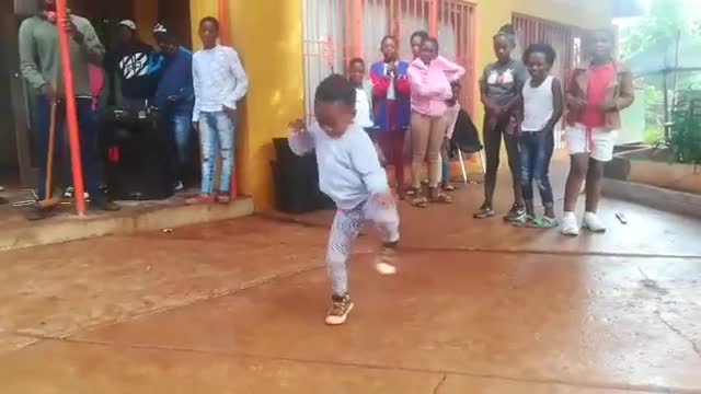 Little Girls Showing Her Talent