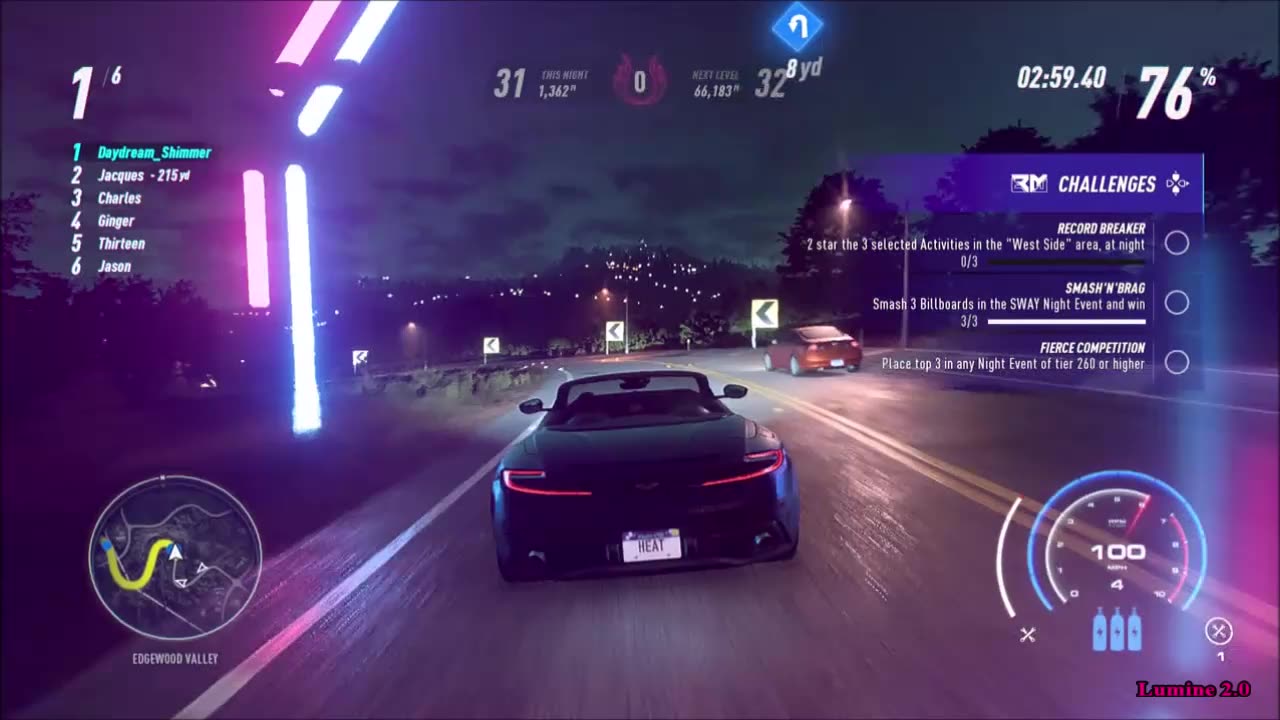 Need For Speed Heat (PS4) (20) RM 3 In A Row, Show-Off, Smash'N'Brag, Fierce Competition