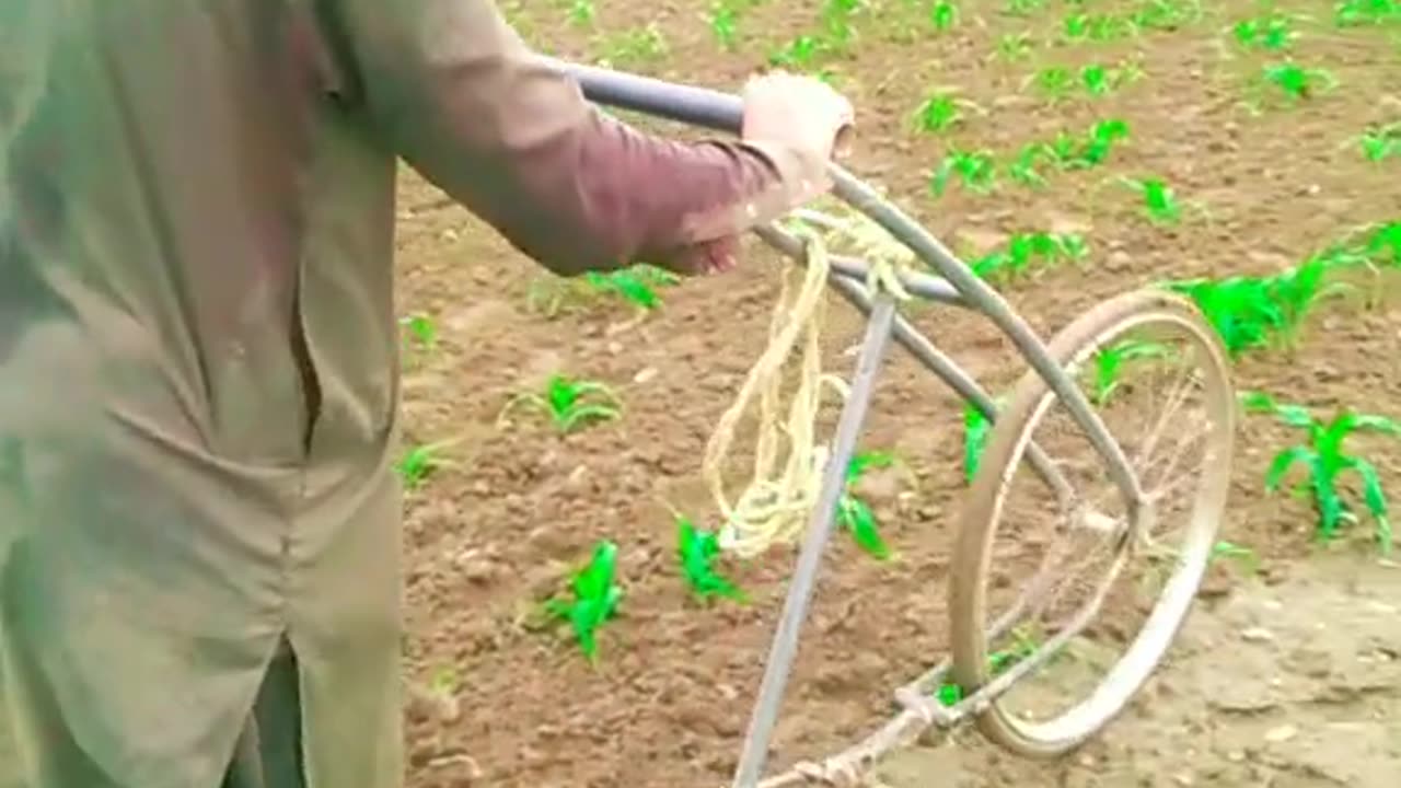 Easy way to cultivate the land