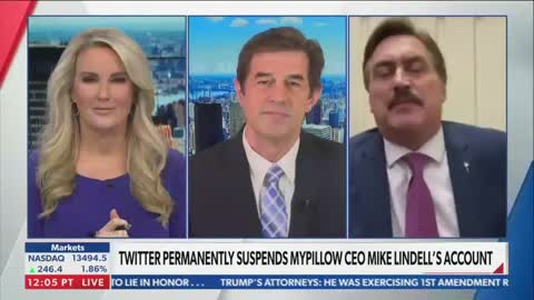 Newsmax host cuts off MyPillow guy Mike Lindell, anchor walks off set