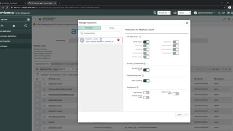 How do you grant delegated development permissions in ServiceNow [Paris]