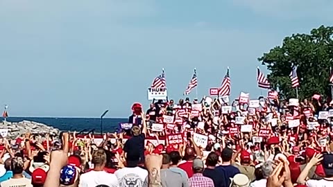 TRUMP RALLY RACINE 6/18/24 VIDEO 25 #Trump24