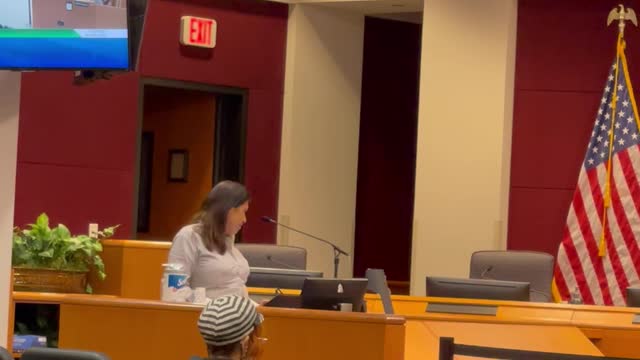 Speaking a Sarasota County for Prices being Raised for Waste