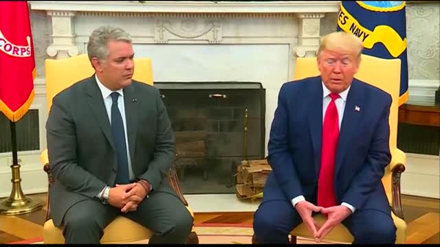 Presidente Duque se reunió con Trump