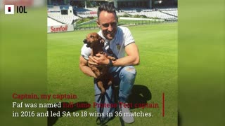 Faf calls time on Test career