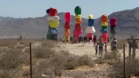 Seven Magic Mountains beautiful