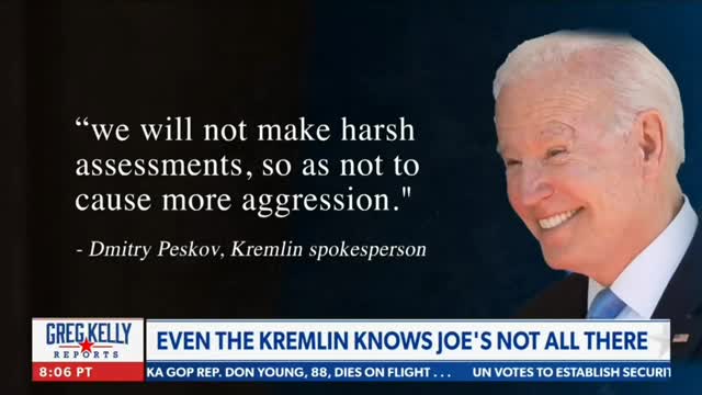 Kremlin's Personal Biden Slam