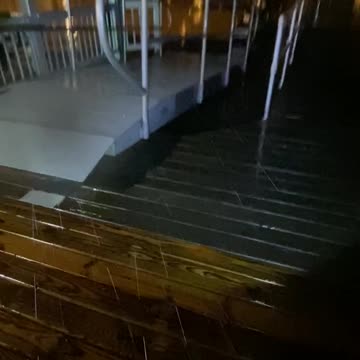 Hurricane Nicholas on SV Imagine marina aftermath.