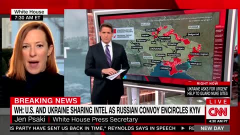 Psaki: Biden Was VP the Last Time Russia Invaded Ukraine, This is a Pattern