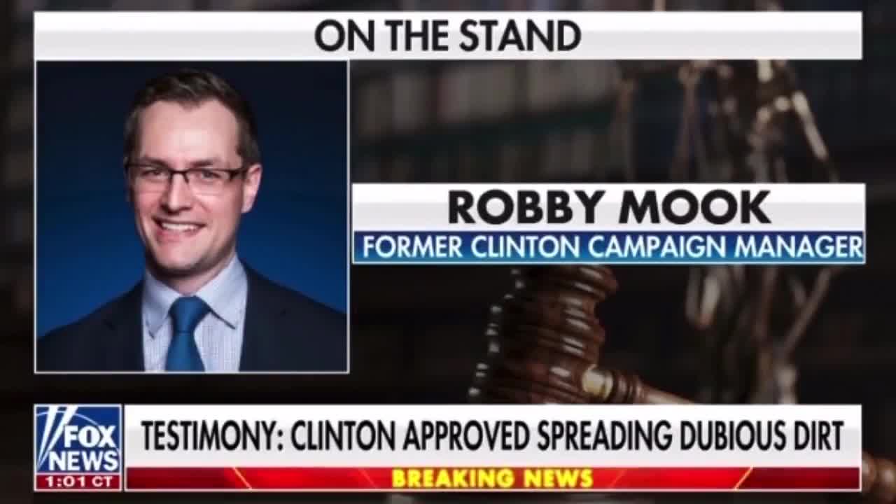 Mook admitted it in open court. Hillary approved spreading the RussiaGate - Alfa bank