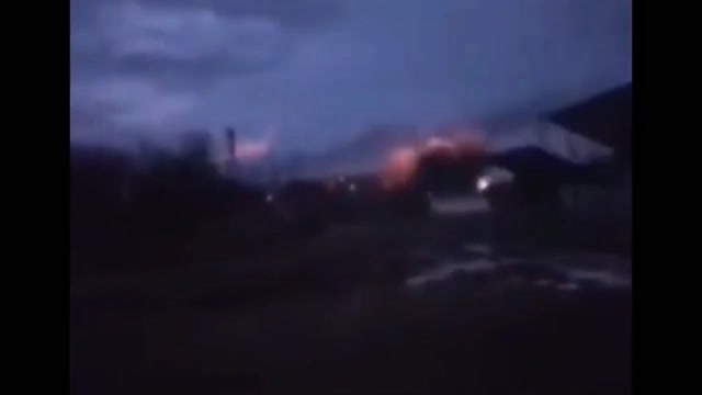 Russian Air Strike On Zhytomyr