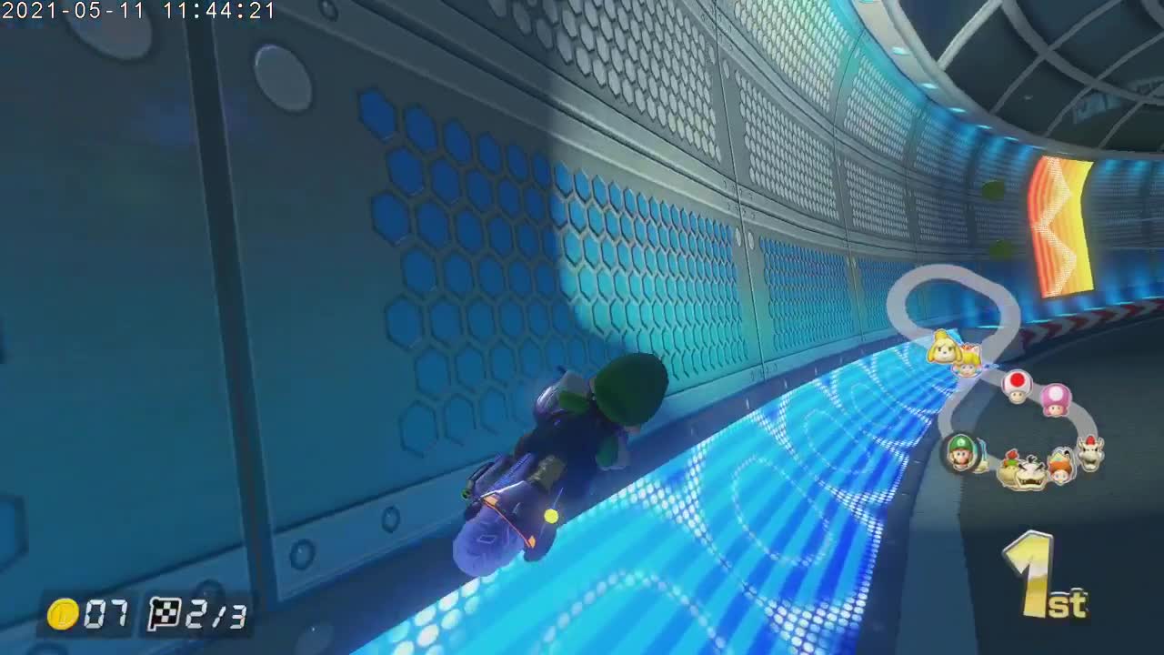 Mario Kart 8 Deluxe Switch Luigi Part 48 Toad's Turnpike