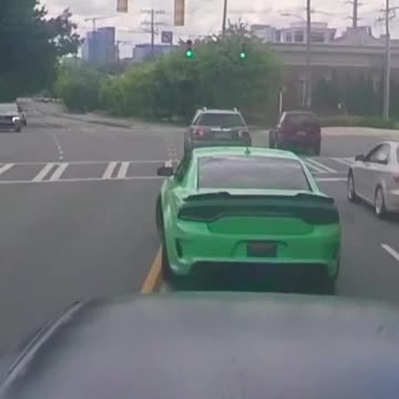 REDEYE ALMOST CRUSHES CUTTING UP IN TRAFFIC