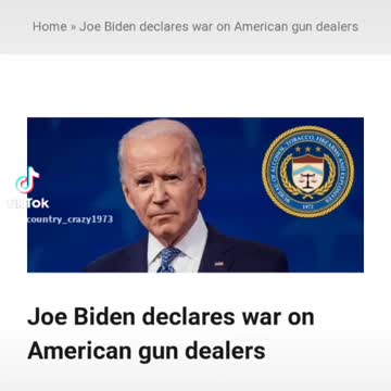 Button declares war on gun dealers