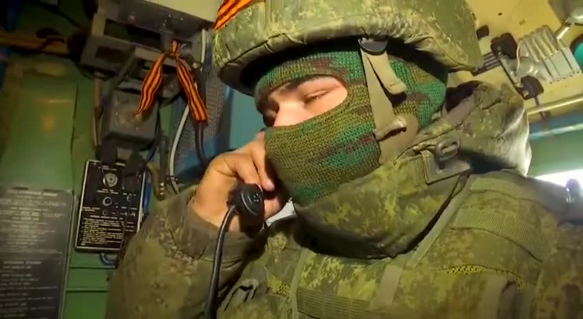 Russian BUK-M3 air defense system and the Nebo-SV radar