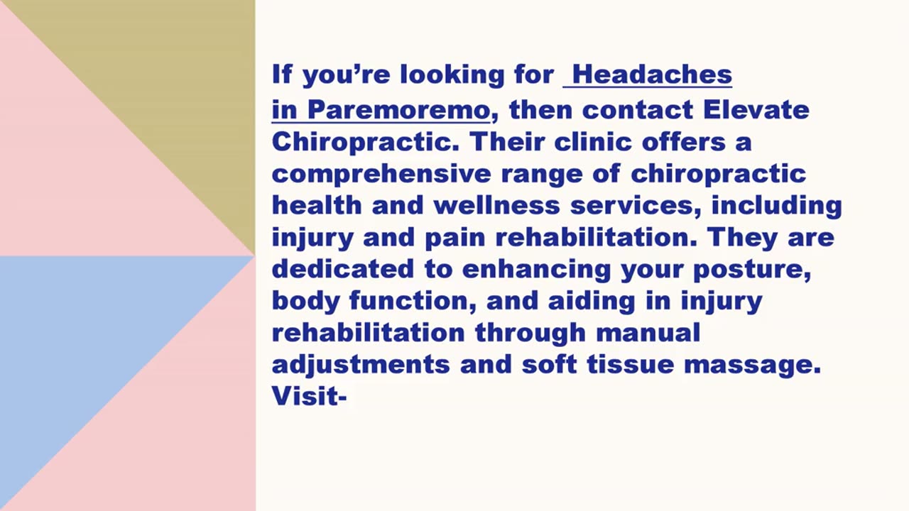 Best Headaches in Paremoremo