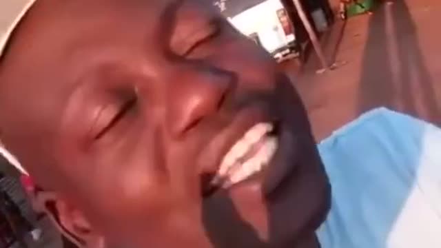 Funny African man attempts to say “Don’t Judge A Book By It’s Cover"