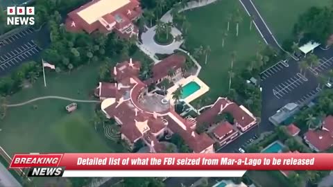 list of items the FBI seized from Mar-a-Lago