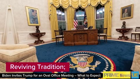 Biden Invites Trump for an Oval Office Meeting – What to Expect | Prime News UE.