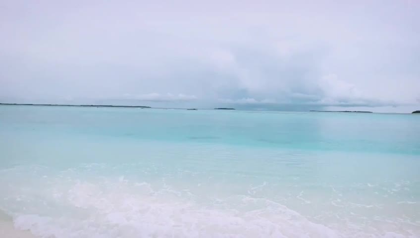 The beach at Maldives