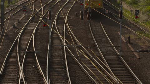 train arriving at the station