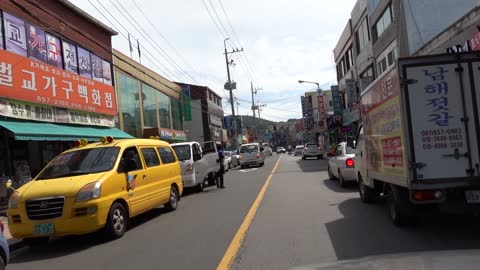 View of downtown Boseong, Korea 3