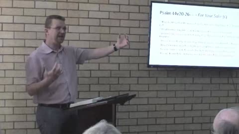 2024-03-15 Friday Chapel with Ps Joe Carter