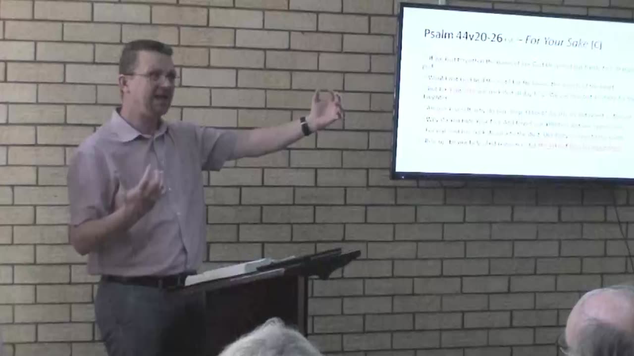 2024-03-15 Friday Chapel with Ps Joe Carter