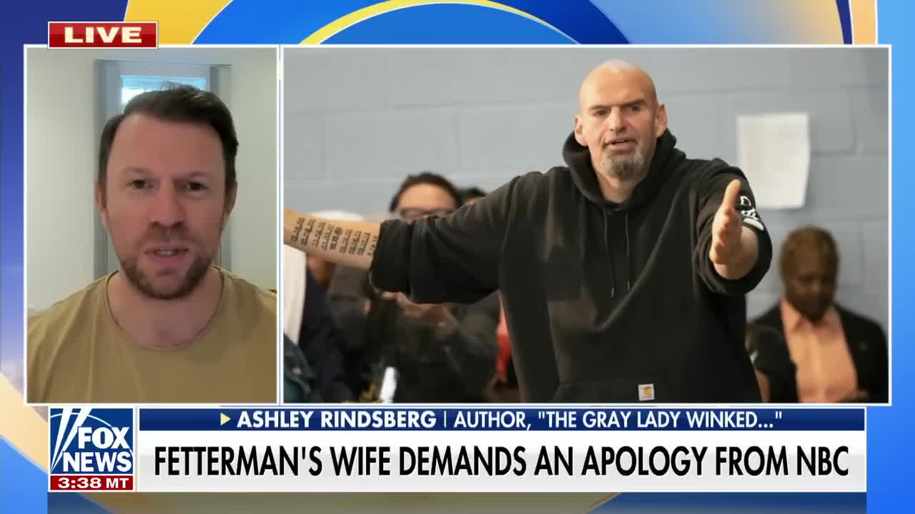 John Fetterman's wife demands apology from NBC reporter for alleged 'ableism'