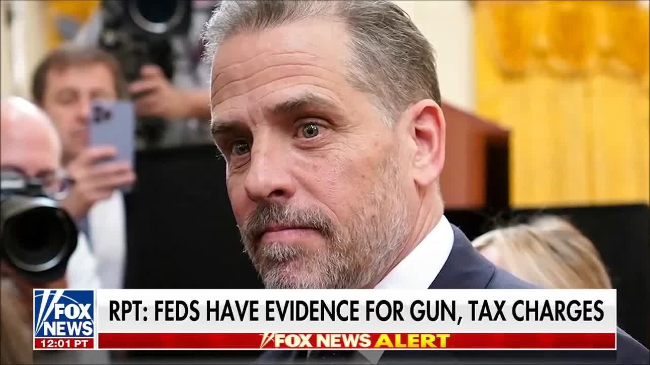 Feds have Evidence for Gun, Tax Charges Against Hunter Biden, Report Says