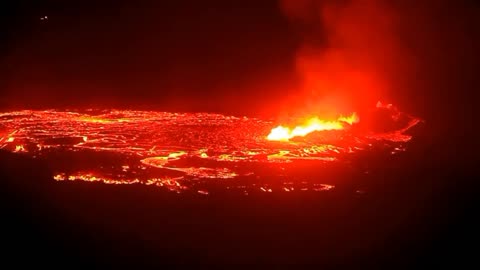 Volcano near Reykjavik