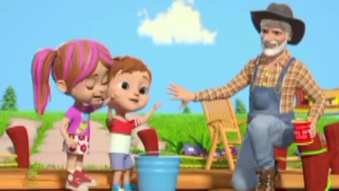 English nursery rhymes/cartoon for babies