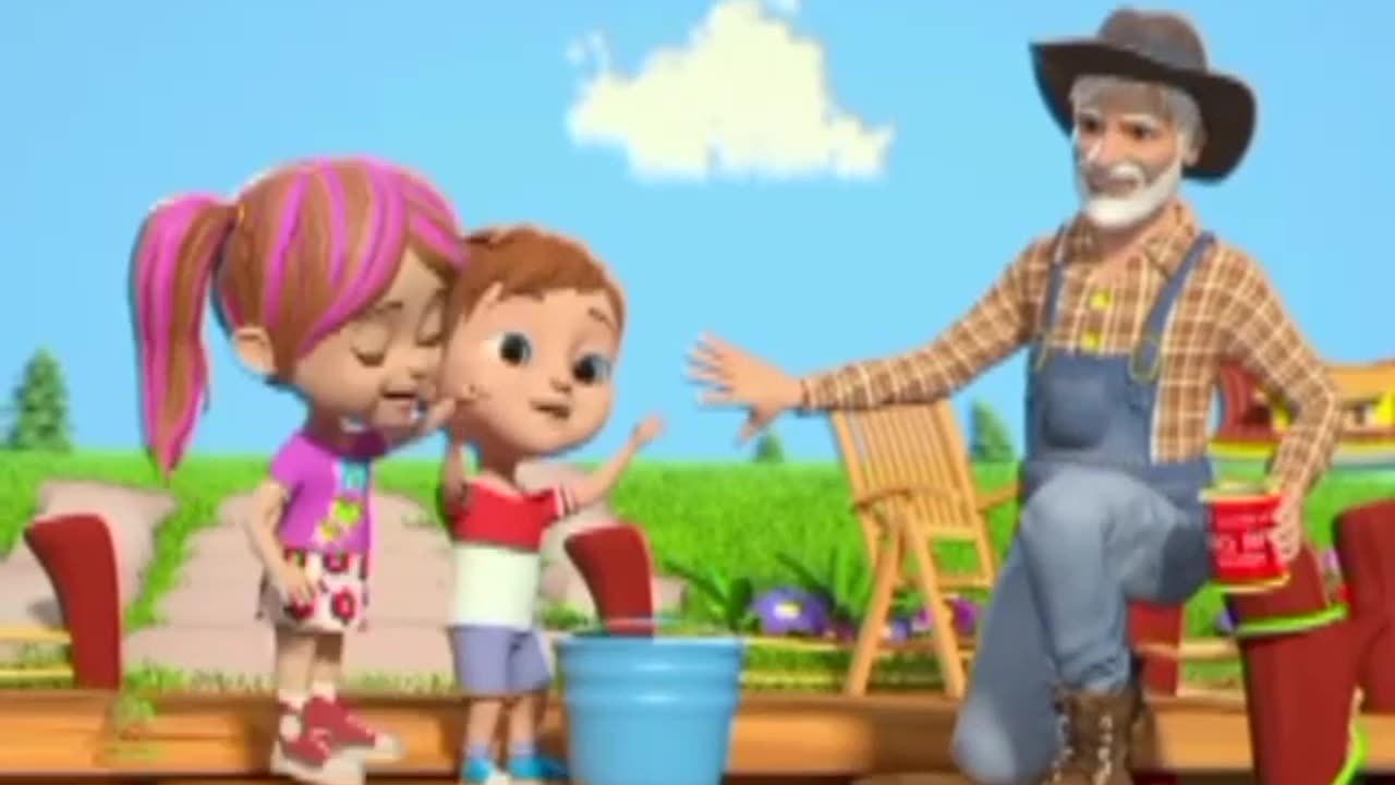 English nursery rhymes/cartoon for babies