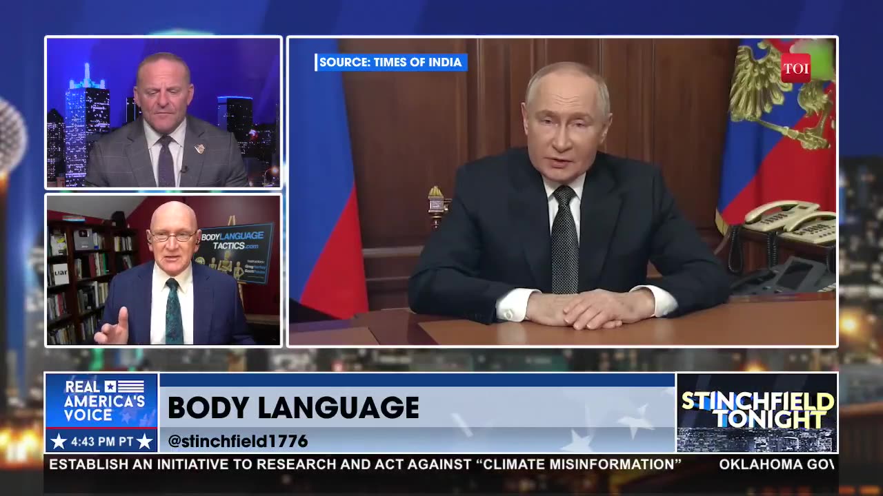 ANALYZING PUTIN'S BODY LANGUAGE