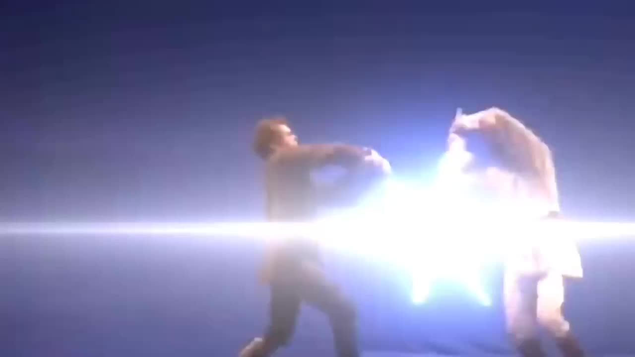 Star Wars III: Revenge of the Sith I New Footage: Anakin vs Obi-Wan (No Music, SFX only)