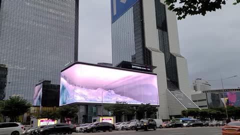 Wave display in Korea