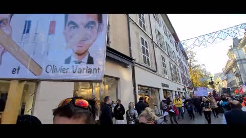 Manifestation Annecy le 27 11 2021